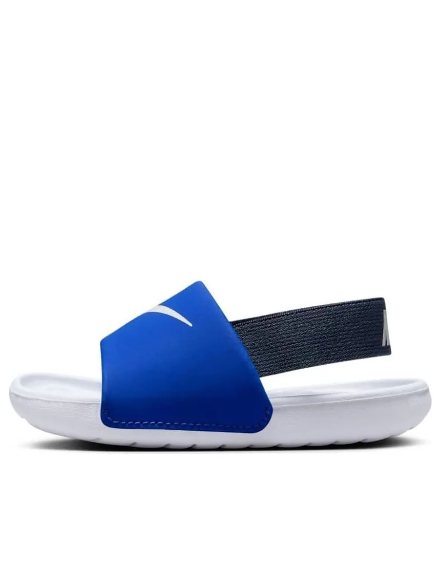 Шлепанцы (TD) Nike Kawa Slides 'Game Royal White' — изображение 1 из 6, синий