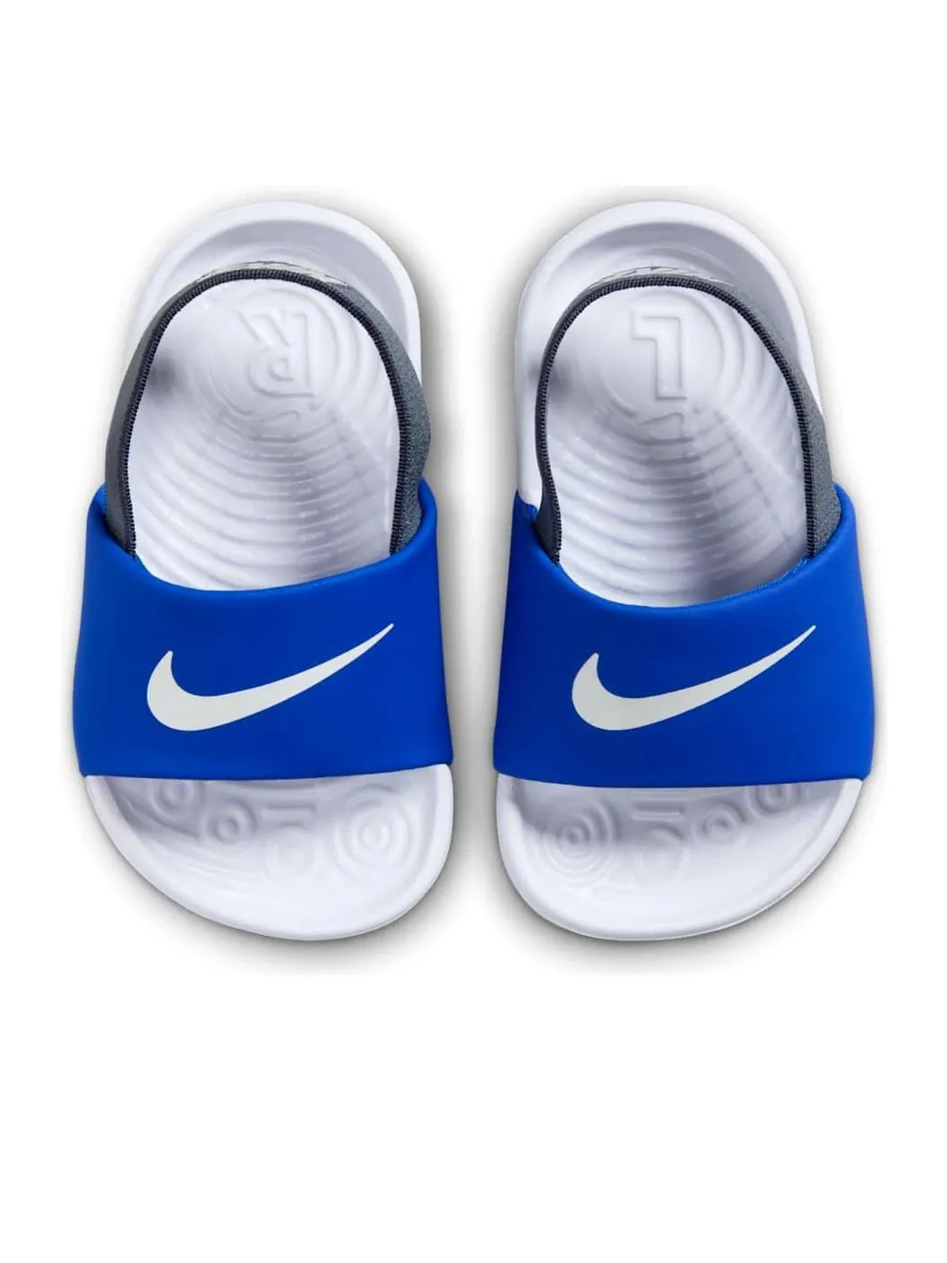 Шлепанцы (TD) Nike Kawa Slides 'Game Royal White' — изображение 4 из 6, синий