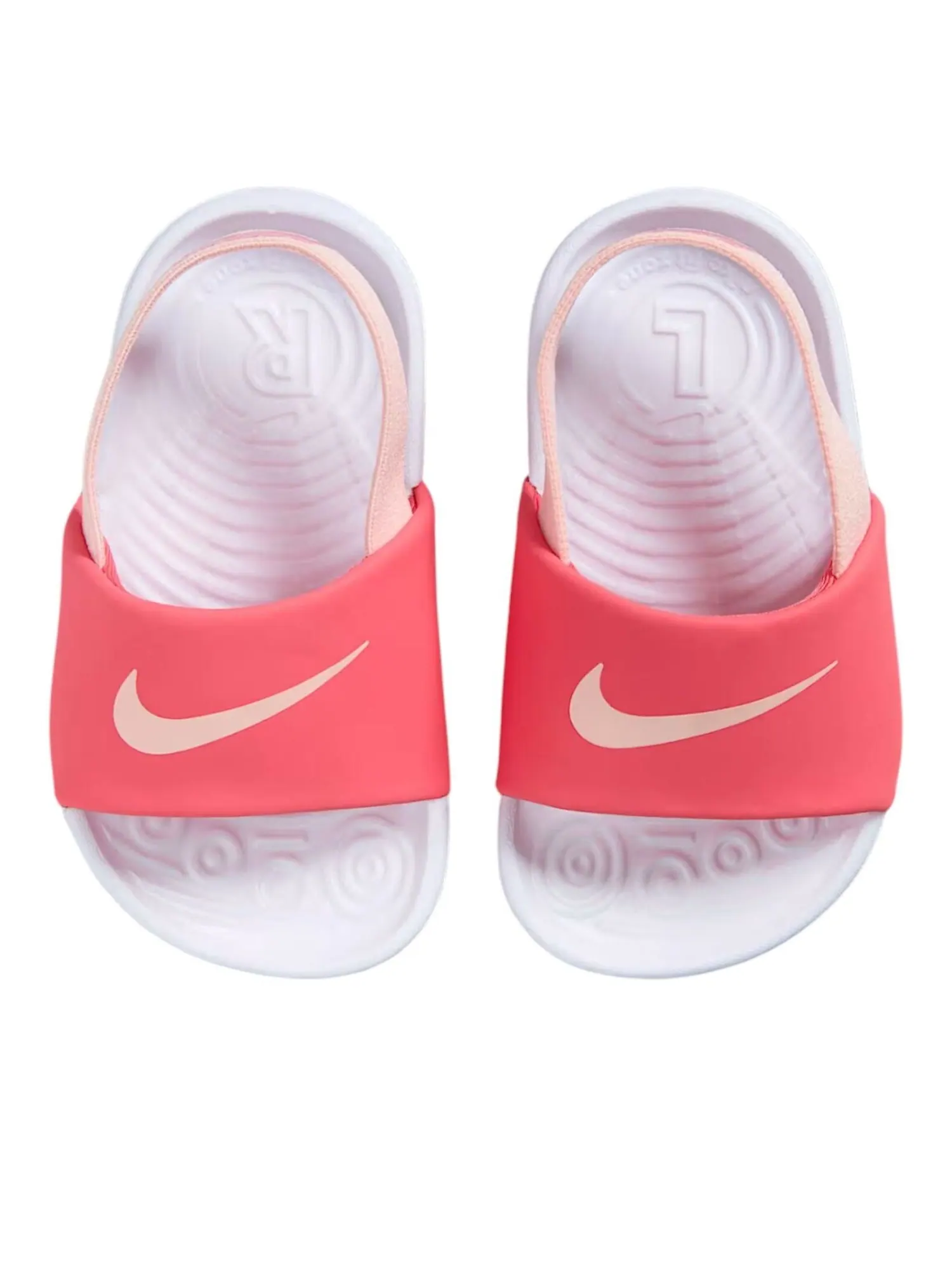 Шлепанцы (TD) Nike Kawa Slides 'Magic Ember White' — изображение 2 из 6, розовый