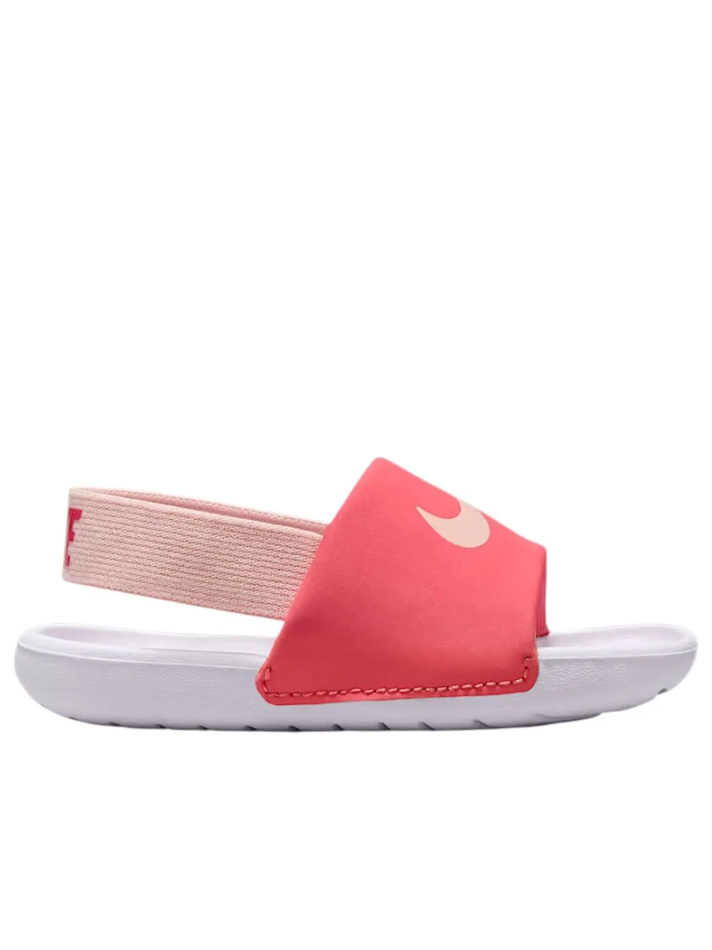 Шлепанцы (TD) Nike Kawa Slides 'Magic Ember White' — изображение 6 из 6, розовый
