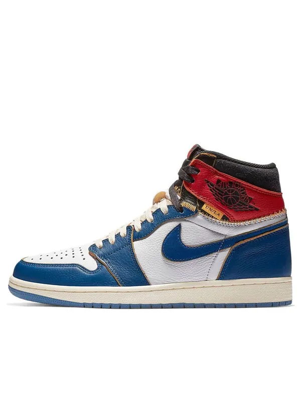 Кроссовки 1 ретро высокие nrg x union la Air Jordan — изображение 1 из 4, белый/-красный-черный
