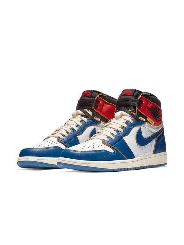 Кроссовки 1 ретро высокие nrg x union la Air Jordan — изображение 3 из 4, белый/-красный-черный