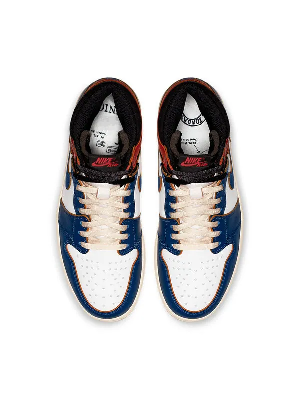 Кроссовки 1 ретро высокие nrg x union la Air Jordan — изображение 4 из 4, белый/-красный-черный