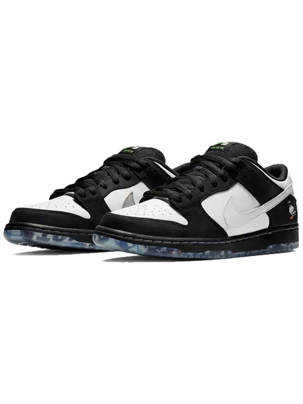Кроссовки x jeff staple sb dunk low pro Nike — изображение 3 из 4, черный/белый-зеленый