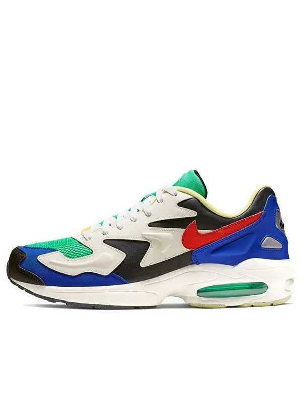 Кроссовки air max 2 light sp 'sail obsidian blue' Nike — изображение 1 из 4, синий/зеленый/красный
