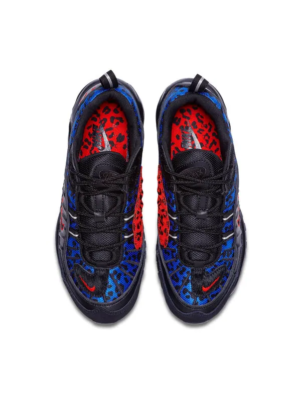 Кроссовки air max 98 премиум Nike — изображение 4 из 4, черный/синий/красный