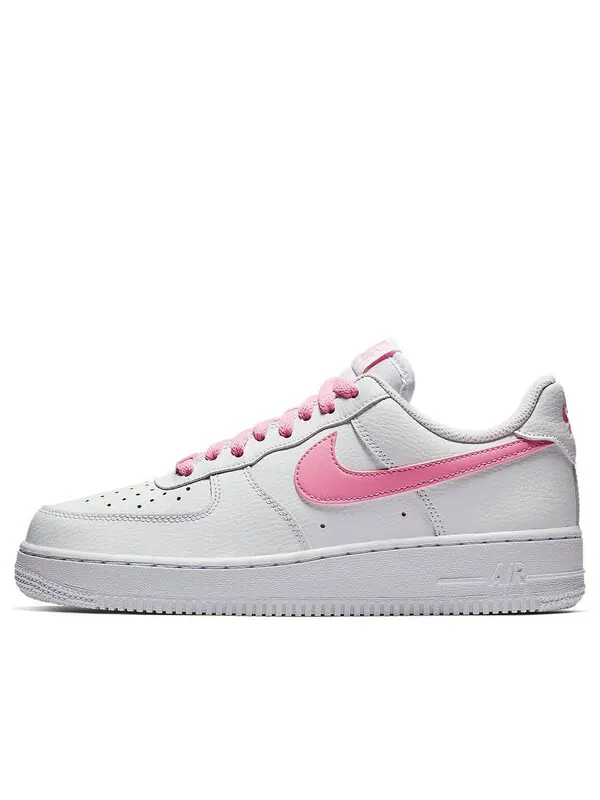 Кроссовки air force 1 07 essential Nike — изображение 1 из 4, белый/розовый