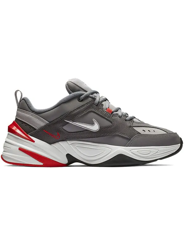 Массивные кроссовки m2k tekno Nike — изображение 2 из 4, серый/красный