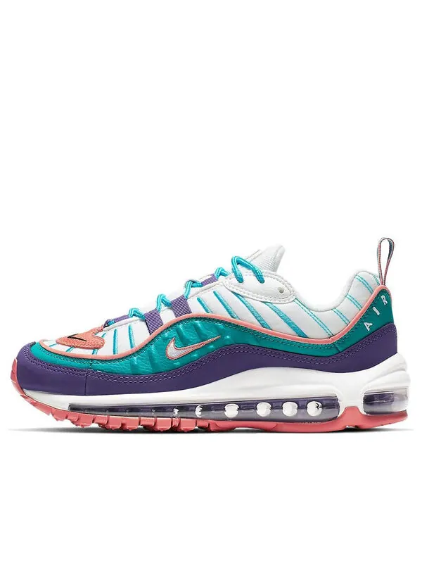 Кроссовки air max 98 Nike — изображение 1 из 4, белый/синий/фиолетовый