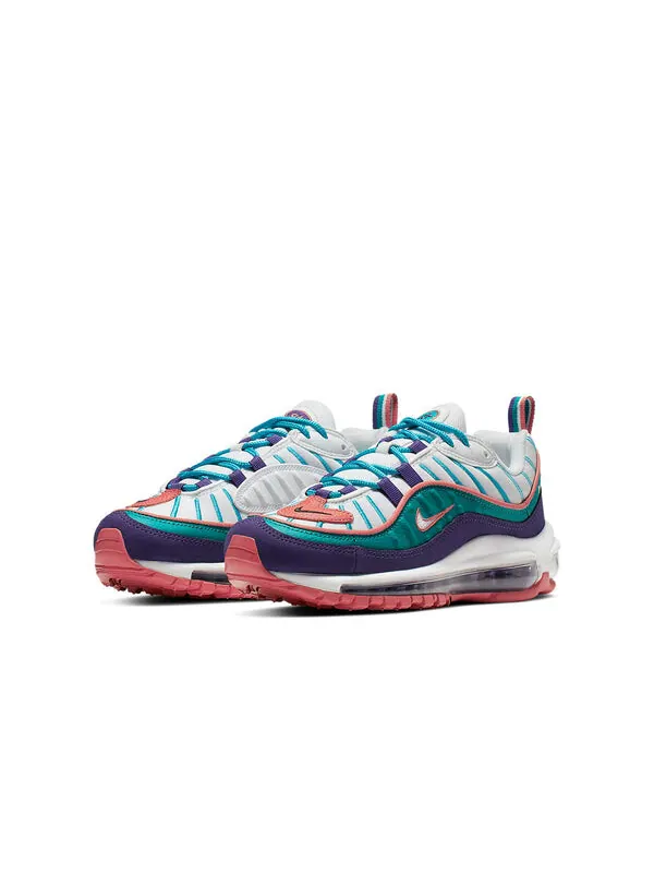 Кроссовки air max 98 Nike — изображение 3 из 4, белый/синий/фиолетовый