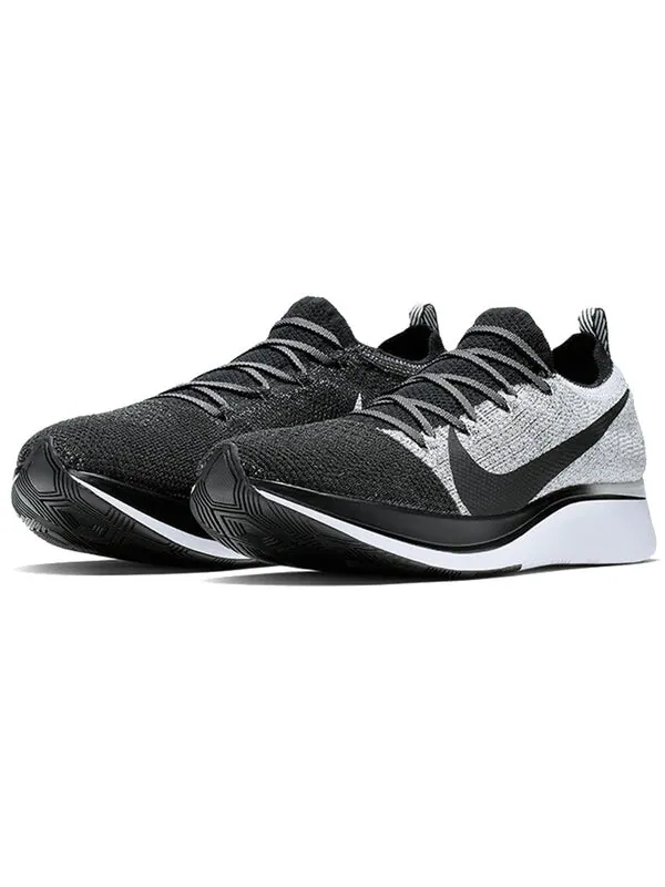 Кроссовки zoom fly flyknit Nike — изображение 3 из 4, черный/белый