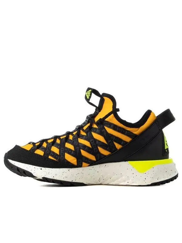 Кроссовки acg react terra gobe 'barely volt' Nike — изображение 1 из 4, оранжевый зеленый