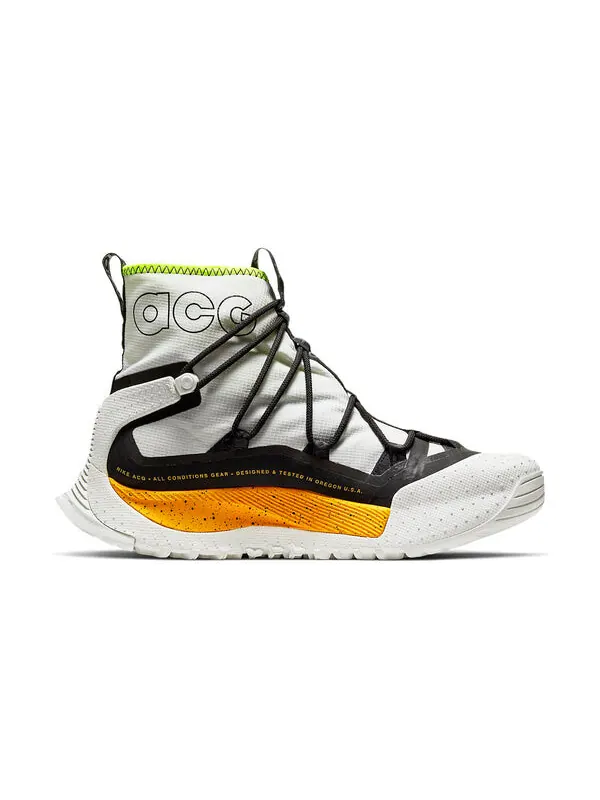 Кроссовки acg air terra antarktik gore tex Nike — изображение 2 из 4, белый/желтый