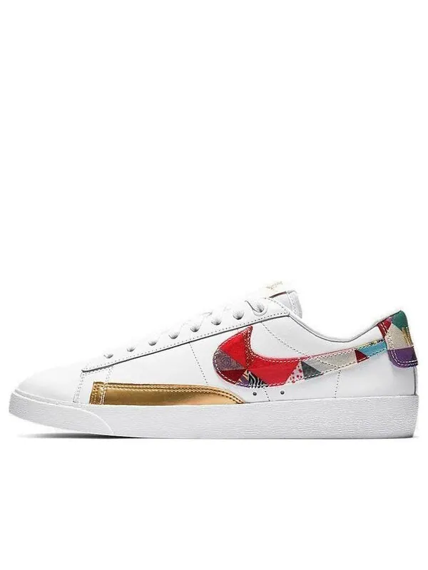 Кроссовки блейзер низкий ле Nike — изображение 1 из 4, белый/яркий