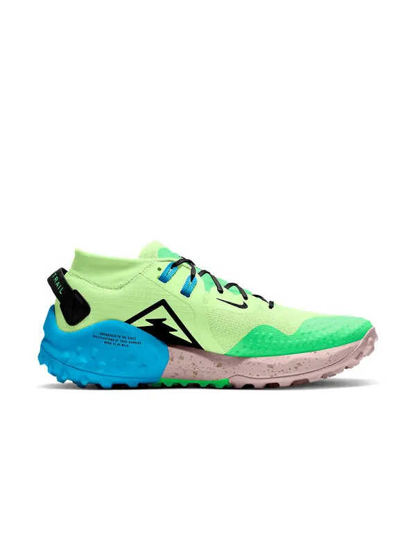 Кроссовки zoom wildhorse 6 Nike — изображение 2 из 3, зеленый