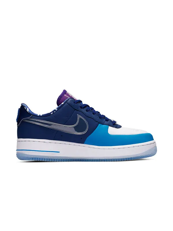 Кроссовки air force 1 низкие Nike — изображение 2 из 4, синий/белый/фиолетовый