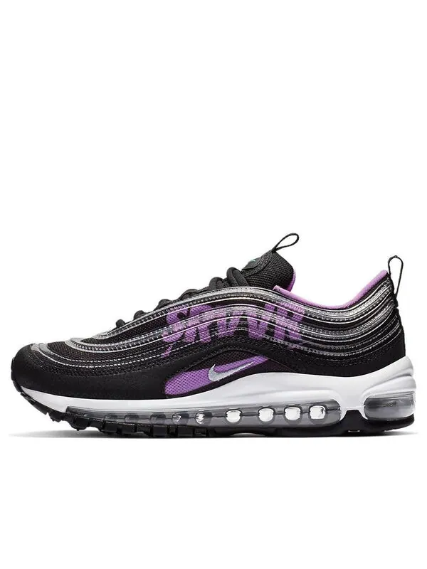 Кроссовки air max 97 Nike — изображение 1 из 4, белый/черный/фиолетовый