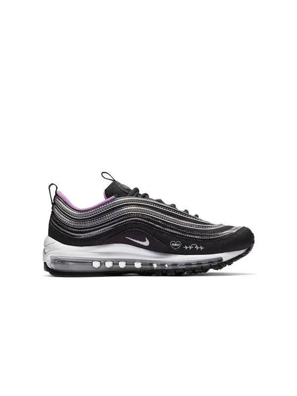 Кроссовки air max 97 Nike — изображение 2 из 4, белый/черный/фиолетовый