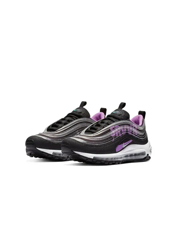 Кроссовки air max 97 Nike — изображение 3 из 4, белый/черный/фиолетовый