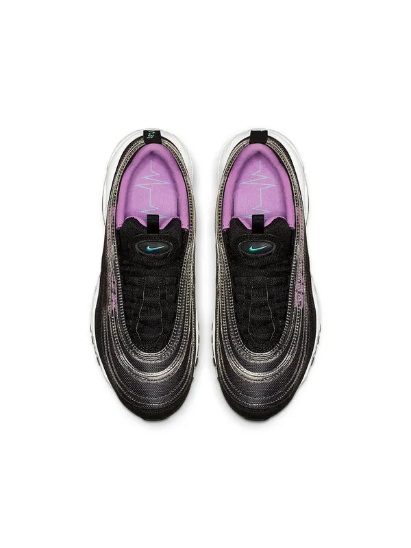 Кроссовки air max 97 Nike — изображение 4 из 4, белый/черный/фиолетовый