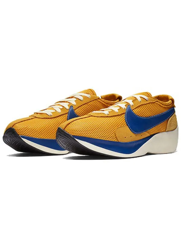 Кроссовки moon racer qs Nike — изображение 2 из 4, желтый/синий