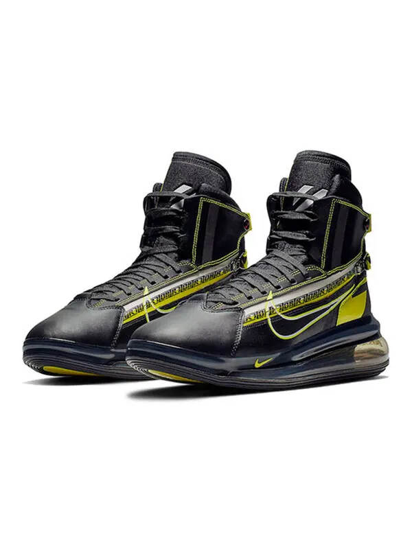 Кроссовки air max 720 saturn qs Nike — изображение 3 из 4, черный/желтый-красный