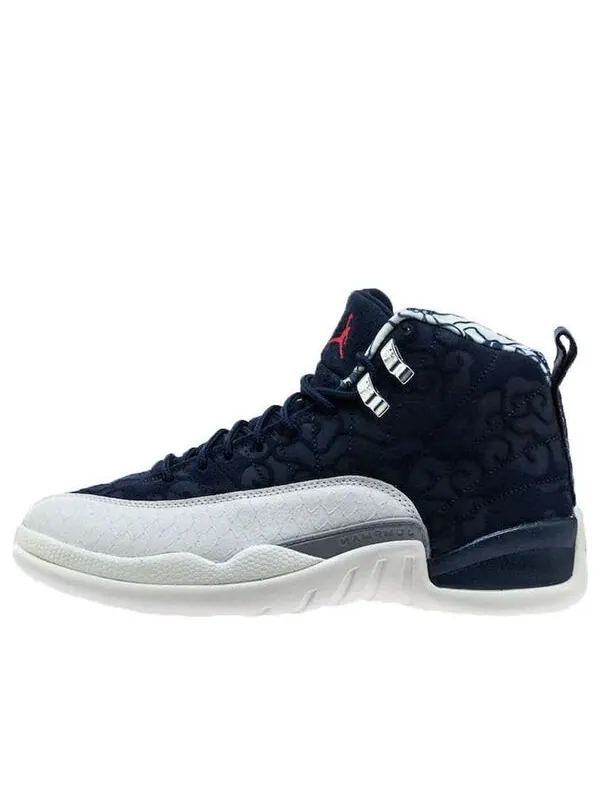 Кроссовки 12 ретро Air Jordan — изображение 1 из 4, темно-синий/красный