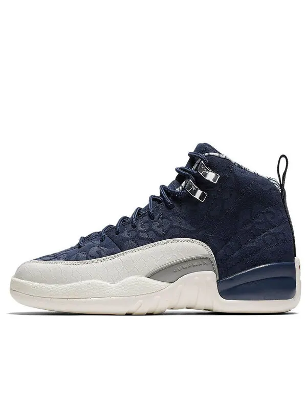 Кроссовки 12 ретро Air Jordan — изображение 1 из 4, темно-синий/-красный