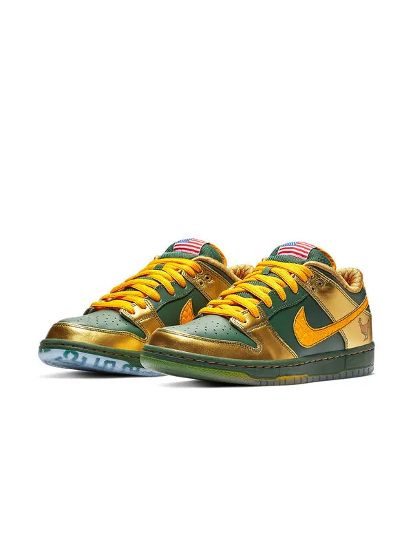 Кроссовки dunk pro low sb Nike — изображение 3 из 4, золото