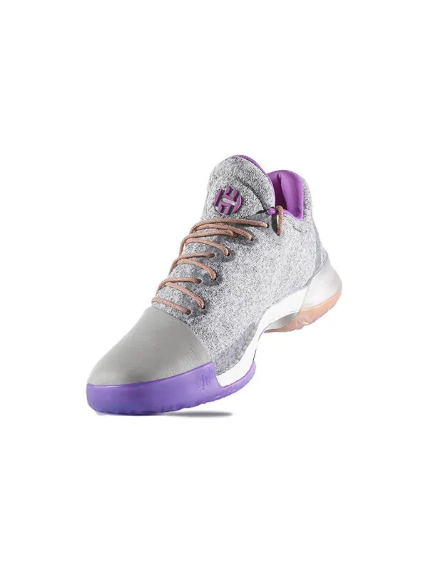 Кроссовки Harden Vol. 1 Adidas — изображение 3 из 4, серый/золотистый