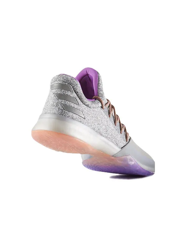Кроссовки Harden Vol. 1 Adidas — изображение 4 из 4, серый/золотистый