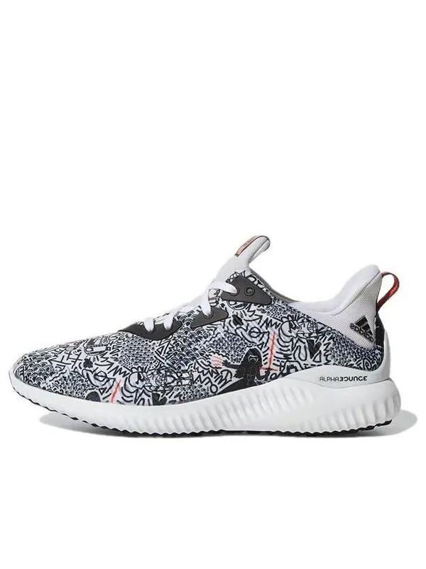 Кроссовки alphabounce Adidas — изображение 1 из 4, белый