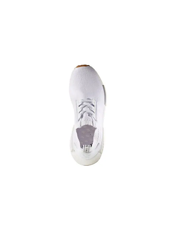 Кроссовки nmd_r1 primeknit Adidas — изображение 3 из 4, белый