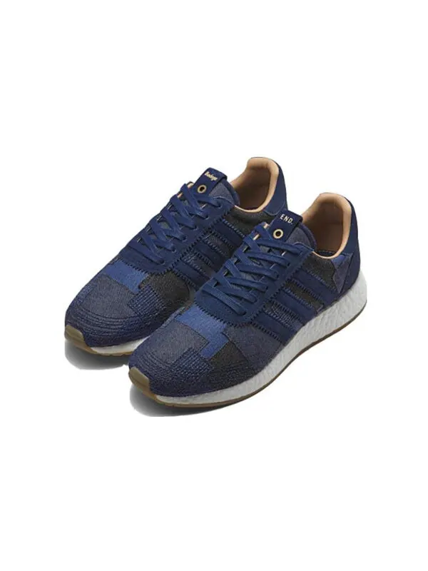 Кроссовки end. x bodega x iniki runner Adidas — изображение 3 из 4, синий