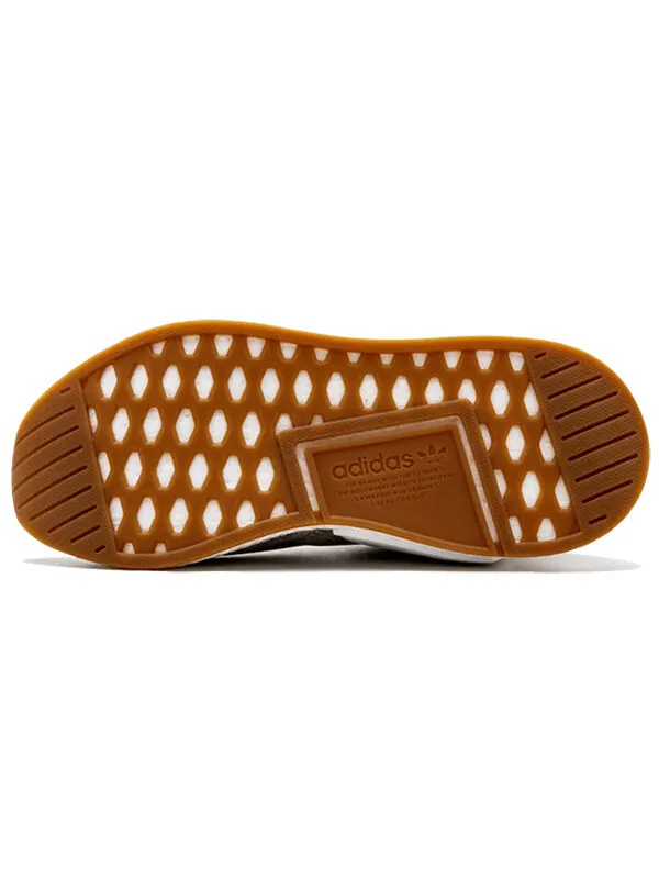 Кроссовки x kith x naked nmd_cs2 primeknit 'tan' Adidas — изображение 4 из 4, бежевый