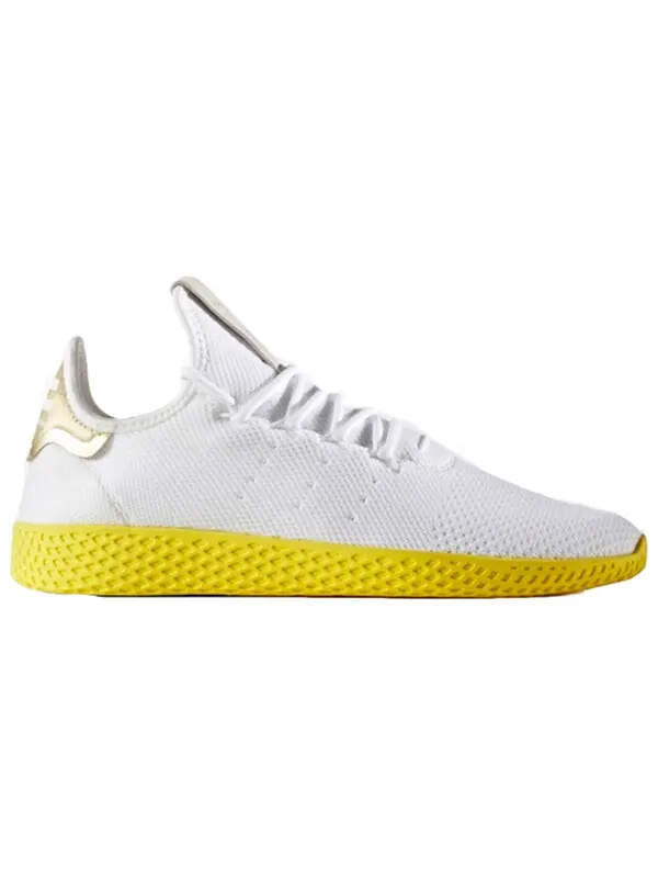 Кроссовки x pharrell tennis hu 'yellow' Adidas — изображение 2 из 4, белый