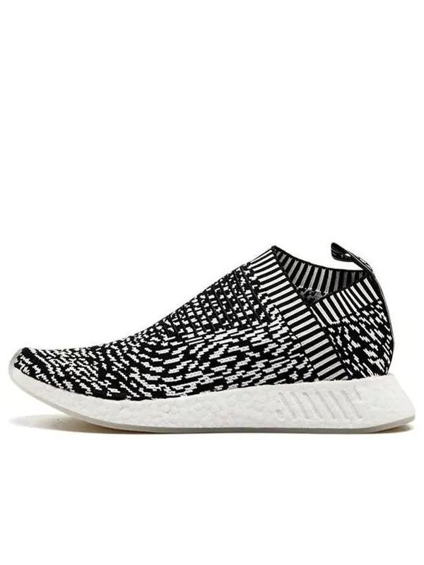 Кроссовки nmd_cs2 primeknit Adidas — изображение 1 из 4, черный/белый