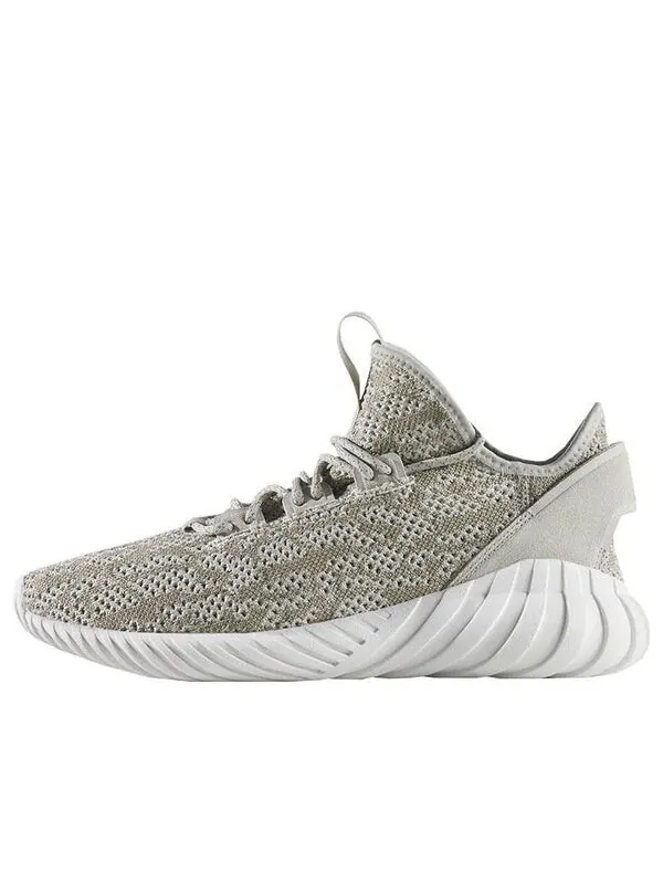 Кроссовки tubular doom sock primeknit 'sesame' Adidas — изображение 1 из 4, бежевый