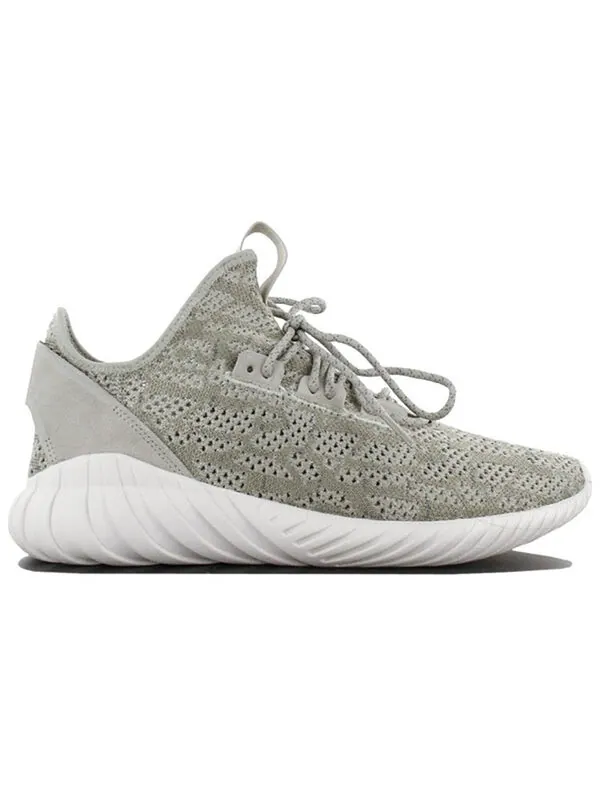 Кроссовки tubular doom sock primeknit 'sesame' Adidas — изображение 2 из 4, бежевый