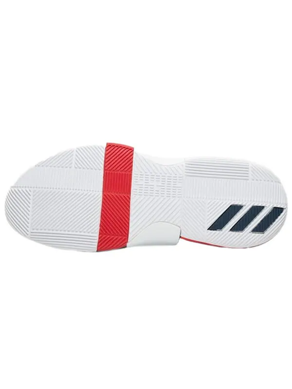 Кроссовки дама лиллард 3 Adidas — изображение 4 из 4, белый/синий/красный
