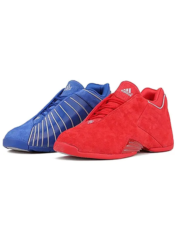 Кроссовки t mac 3 maddie 3 замша Adidas — изображение 2 из 4, красный/синий