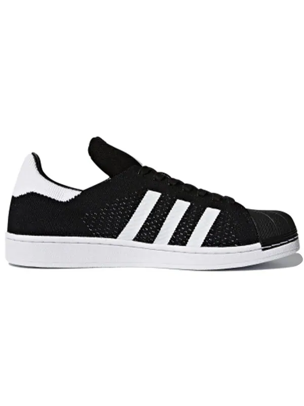 Кроссовки оригиналы superstar primeknit Adidas — изображение 2 из 4, черный/белый