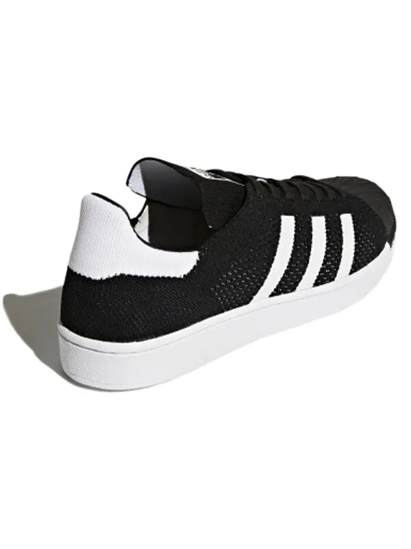 Кроссовки оригиналы superstar primeknit Adidas — изображение 4 из 4, черный/белый