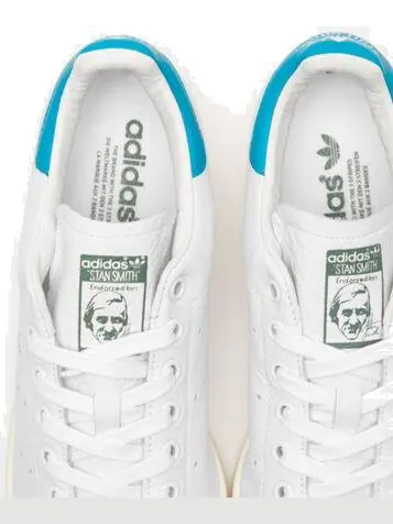 Кроссовки оригиналы stansmith Adidas — изображение 3 из 4, белый/синий/мульти