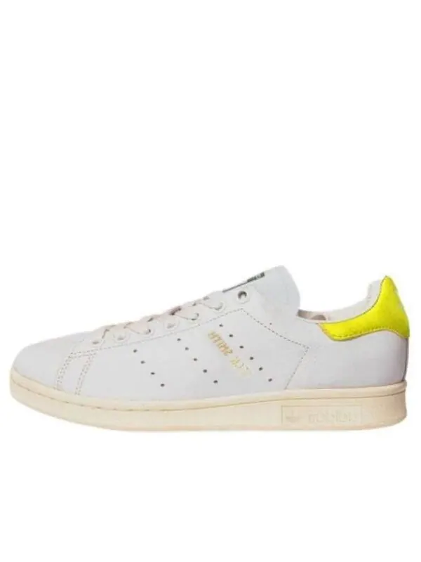 Кроссовки оригиналы stan smith Adidas — изображение 1 из 4, белый желтый