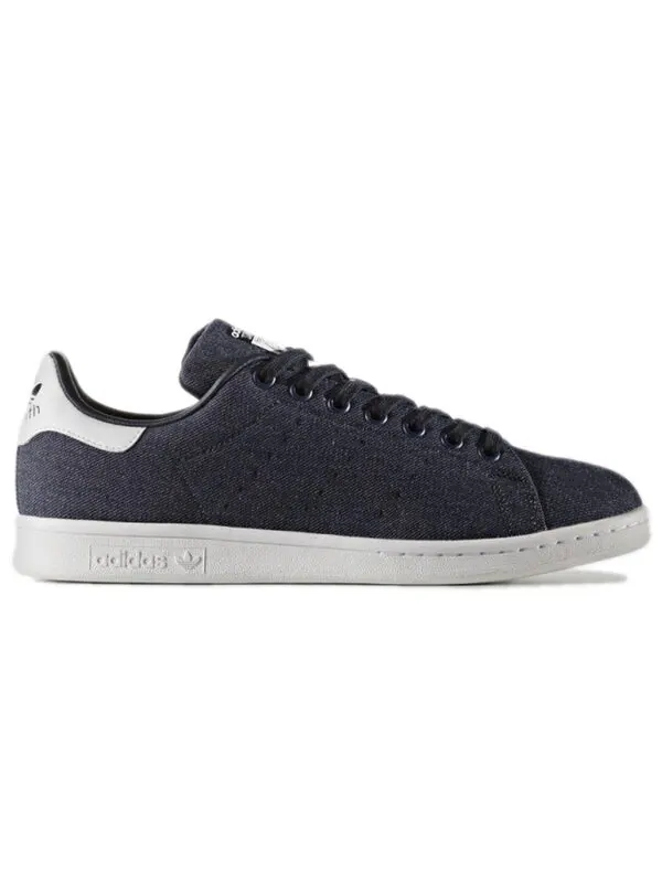 Кроссовки оригиналы stan smith denim Adidas — изображение 2 из 4, синий/белый
