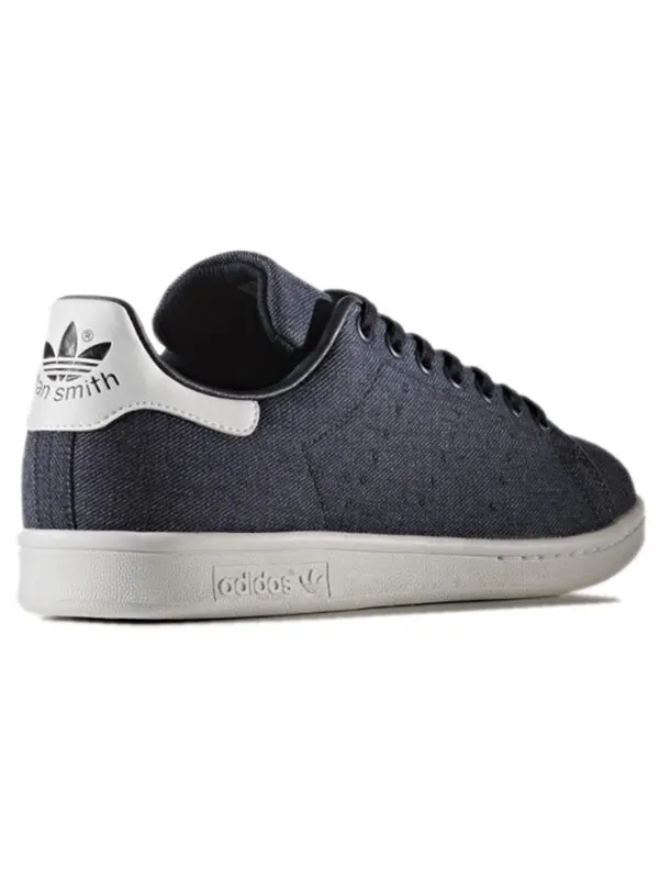 Кроссовки оригиналы stan smith denim Adidas — изображение 4 из 4, синий/белый