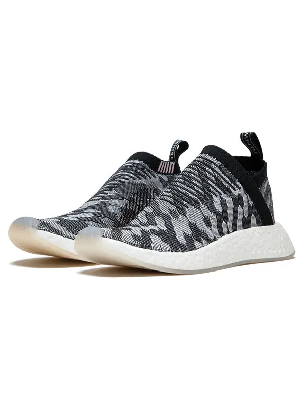 Кроссовки nmd_cs2 primeknit Adidas — изображение 2 из 4, черный/серый