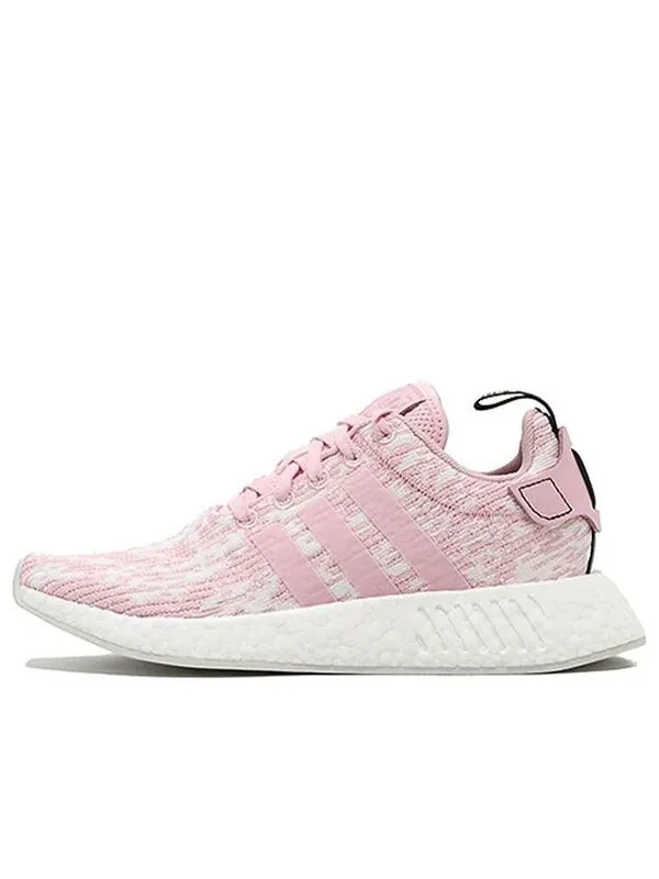 Кроссовки nmd_r2 Adidas — изображение 1 из 4, розовый/белый