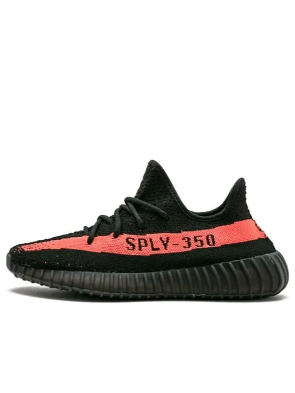 Кроссовки yeezy boost 350 v2 'red' Adidas — изображение 1 из 4, красный